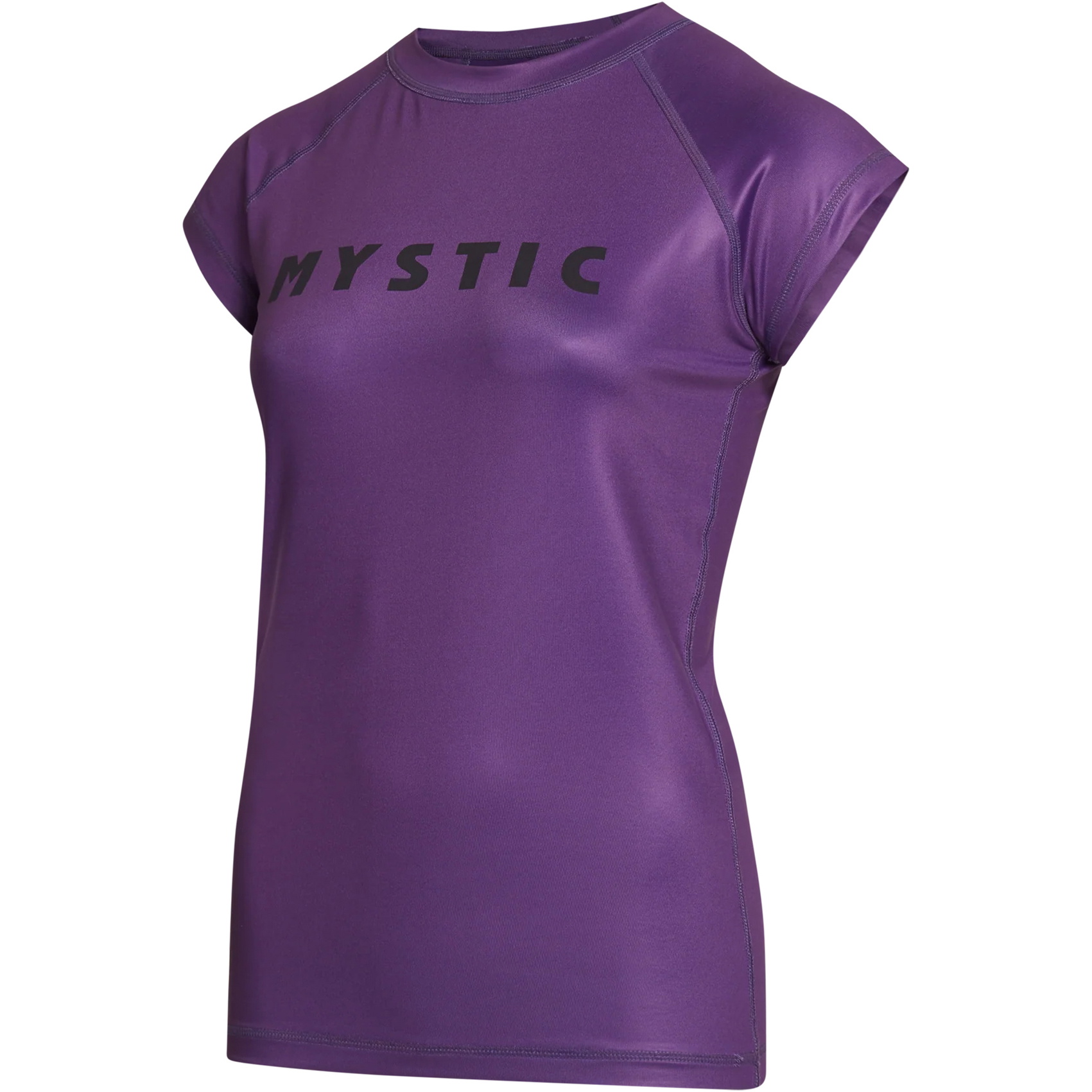 Mystic Womens Star Short Sleeve Rash Vest 35001.230183 - Sunset Purple